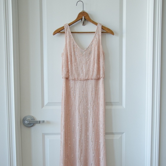 Adrianna Papell Dresses & Skirts - BHLDN Brooklyn dress in Blush by Adrianna Papell